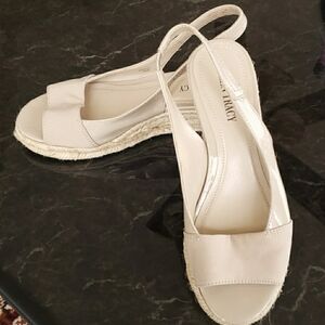 ELLEN Tracy Espedrilles" Keeffe" Nude 6.5m GUC